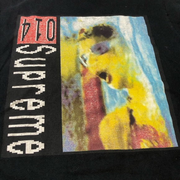 Supreme Swimmer Men’s Size Medium Black T-Shirt - Picture 2 of 4